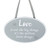 Reflections Plaque - Love 