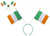 Ireland Flags On Alice Band