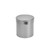 Metallic Silver Small Hat Box (W13cm x D14cm)