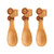 Tractor Bamboo Spoons (Set of 3)