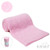 Soft Touch Pink Embossed Fleece Baby Wrap