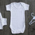 White Short Sleeve Unbranded Cotton Bodysuit (18-24 Months)