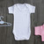 White Short Sleeve Unbranded Cotton Bodysuit (12-18 Months)