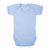 Baby Blue Short Sleeve Unbranded Cotton Bodysuit - NB