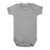 Grey Marl Short Sleeve Unbranded Baby Bodysuit 6-12m