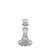 Juliet Candlestick - Clear Glass (13cm) 