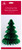 Honeycomb Christmas Tree Decorations (Pack of 3)