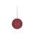 Glitter Burgundy Bauble (10cm) 