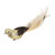 Gold Sequin and Glitter Bird with Clip (29cm) 