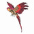 Pink and Gold Large Macaw (80cm) 