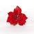 Red Poinsettia with Clip 