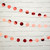 Red Foil Circle Garland