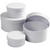 White Round Boxes (Pack of 4) 