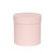 Soft Pink Hat Box (D13cm x H14cm)