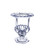 Clear Georgian Glass Urn (22cm) 