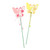 Butterfly and Flower Wooden Picks (Pack of 10) 