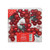 Red Bauble on Wire - Matt/Shiny/Glitter (Pack of 72) 
