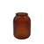 Glass Brown Honey Lola Vase (12cm x 8.5cm)