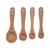 Hestia Set of 4 Measuring Spoons (Palm Tree) Hestia Set of 4 Measuring Spoons (Palm Tree)