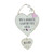 Love Story Hanging Double Hearts - Mr & Mrs Love Story Hanging Double Hearts - Mr & Mrs