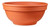 Natural Terracotta Bowl (25.7 x 11.95cm)