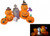 Inflatable Pumpkin Graveyard (8ft)