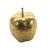 Gold Metallic Apple Hanging Decoration
