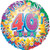 40th Birthday Explosion Balloon 40th Birthday Explosion Balloon