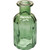 Green Flora Bottle Glass Vase (13.7cm)
