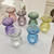 Green Harper Fluted & Flared??Glass Vase (14cm)