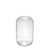 Clear Domed Glass Vase (29.5cm)