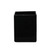 Black Gloss Cube Glass Vase (12cm)