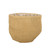 Jute Nursery Basket with Liner (14x14cm)