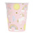 Dainty Unicorn Paper Cups (Pack of 8) (Assorted Designs)
