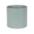 Hortus Sofia Matt Grey Ceramic Pot (17cm)