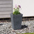 Ash Slate Effect Tall Planter (45cm)