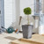 Ash Slate Effect Tall Planter (45cm)