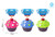 Pink Cupcake Dog Toy (Assorted Designs)