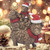 Christmas Highland Cow Family Ornament