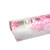 White & Pink Starburst Film (80cm x 100m)
