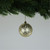 Crackle Gold Baubles (8cm) (6 Pieces)
