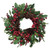 Red & Green Christmas Wreath (55cm) Red & Green Christmas Wreath (55cm)