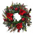 Red Magnolia & Pomegranate Wreath (60cm) Red Magnolia & Pomegranate Wreath (60cm)