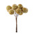 Gold Shiny Berry Bunch Pick (11cm)