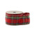 Red Tartan Wired Edge Ribbon (63mm) Red Tartan Wired Edge Ribbon (63mm)