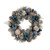 Blue Wreath with Cones & Baubles (36cm) Blue Wreath with Cones & Baubles (36cm)