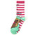 Ladies Christmas Design Socks (1 Pair) (Assorted Designs)