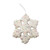 White Candy Snowflake Hanging Decoration (20cm)