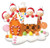 Personalised Christmas Gingerbread House (4 Faces)