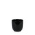 Glossy Black Hortus Cairo Pot (12x10cm)